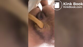Ebony quick creamy shit