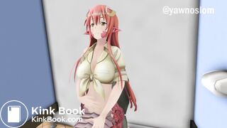 Papi and Miia Pooping