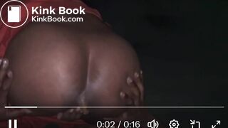 Ebony scat mouth 4