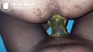 Dirty black anal shitty