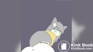 Furry Girl Vore x Scat (3) 1.5/2 (Animation)
