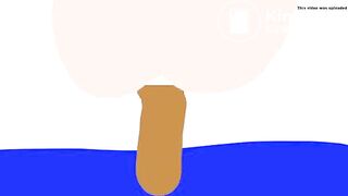 Girl pooping in Toilet l Gacha Life