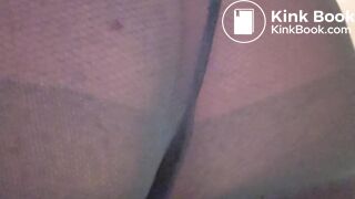 Firm poop in pantyhose