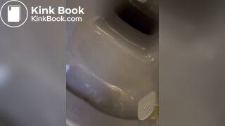 Hot girl shit in toilet - video 2