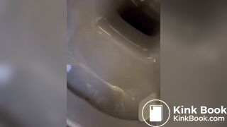 Hot girl shit in toilet - video 2