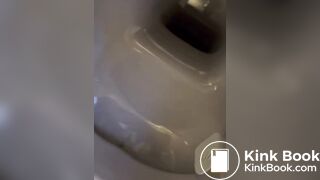 Hot girl shit in toilet - video 2