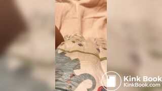 Sexy Hot White Girl Huge & Crackly Diaper Poop