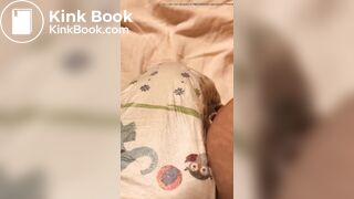 Sexy Hot White Girl Huge & Crackly Diaper Poop