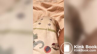 Sexy Hot White Girl Huge & Crackly Diaper Poop