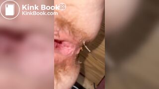 Chubby, Hairy Woman Pooping Compilation