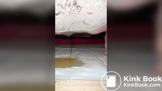 Chubby, Hairy Woman Pooping Compilation