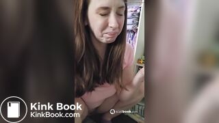 Tasting her own nugget