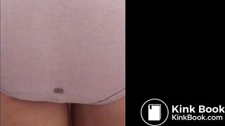 she poops her panties for her hubby
