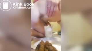 Hot milf poops a LOT