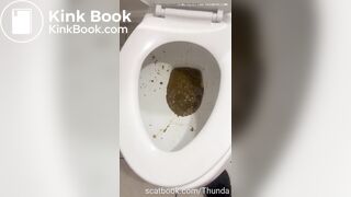 PAWG blows up toilet