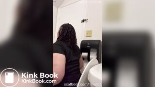 PAWG blows up toilet