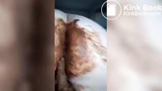 Fingering my SSBBW shitty asshole
