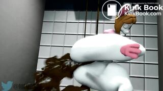 Pon blows up the toilet