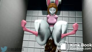 Pon blows up the toilet