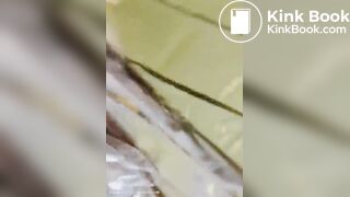 Latín girl dildo and shit