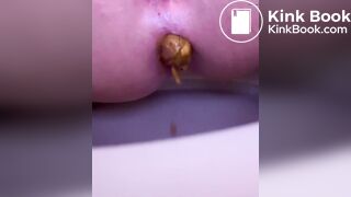 good frontal diarrhea from asian girl