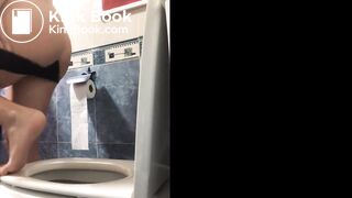 sexy spanish girl pooping in toilet - video 2