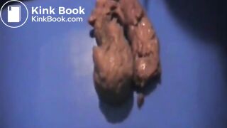 The pink panties and the brown poop
