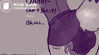 MessyLynn Furry Skirt soiling