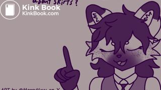 MessyLynn Furry Skirt soiling