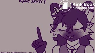 MessyLynn Furry Skirt soiling