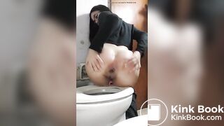 Nerdy girl dumps one in the pot..
