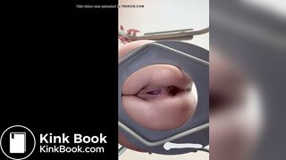 sexy girl shits on you POV on toilet