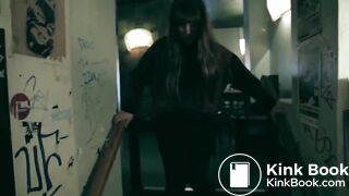 A women drinks bad coffee and has extreme diarrhea