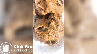 A large amount of feces from women