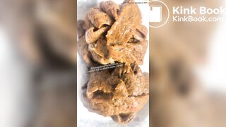 A large amount of feces from women