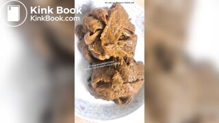 A large amount of feces from women