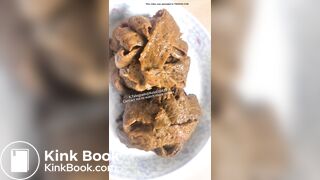 A large amount of feces from women