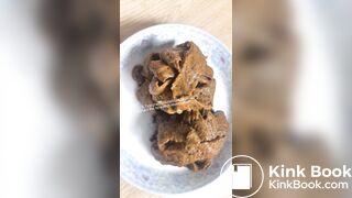 A large amount of feces from women