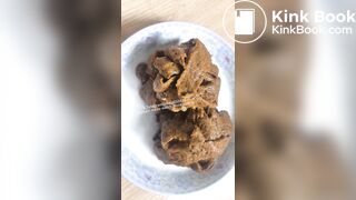 A large amount of feces from women