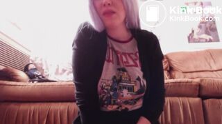 Bunny(CB)Shits her Pink Panties and Makes a Sloppy Mess