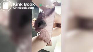 pretty blonde poop 1