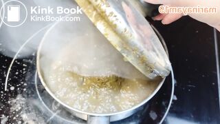 Japanese girl cook shit with pee