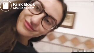 Hot girl shits in guy's mouth - video 2