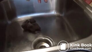 Kitchen sink Poop