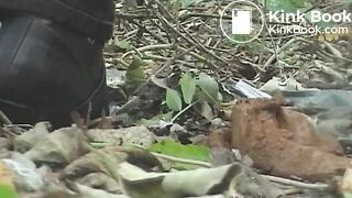 Nice poo and littering in the woods..