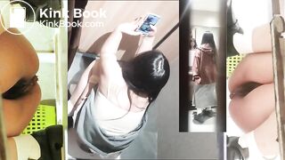 spy camera asian girl pee and shit.video_537