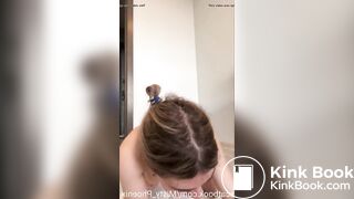 Hot girl shitting - video 137