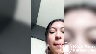 Hot girl shitting and eating it - video 3