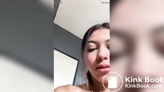 Hot girl shitting and eating it - video 3