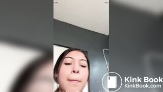 Hot girl shitting and eating it - video 3